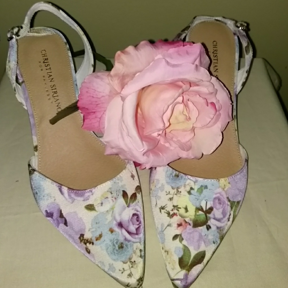 Beautiful floral heals and just in time for spring